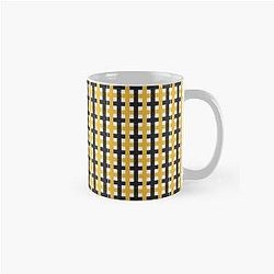 Mizzou Tigers Black Gold Plaid University of Missouri Classic Mug