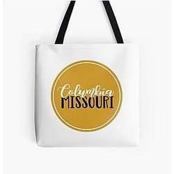 Columbia Missouri COMO All Over Print Tote Bag
