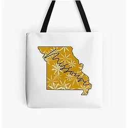 Golden Missouri Tote Bag