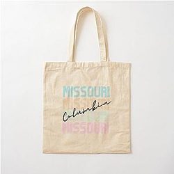Columbia Missouri Cotton Tote Bag