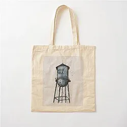 Rich Hill Missouri Water Tower Cotton Tote Bag