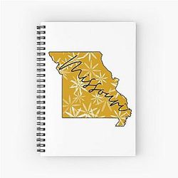 Golden Missouri Notebook