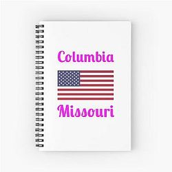 Columbia Missouri Stylish Notebook
