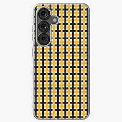 Mizzou Tigers Black Plaid University of Missouri Samsung Galaxy Soft Case