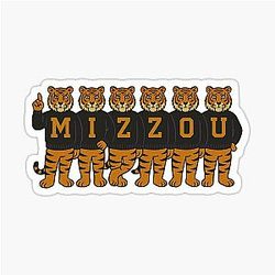 University of Missouri Mizzou Tigers Sticker