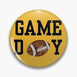 Missouri Football Pin Buttons