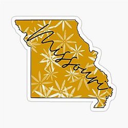 Golden Missouri Sticker