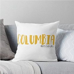Columbia Missouri Throw Pillow