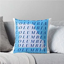 Columbia Missouri Throw Pillow