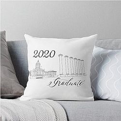 University of Missouri 2020 Graduate Throw Pillow