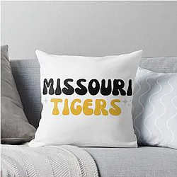 Missouri Tiger Throw Pillow