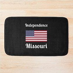 Independence Missouri Stylish Prints Bath Mat
