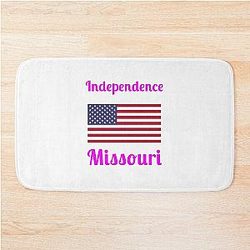 Independence Missouri Stylish Prints Bath Mat