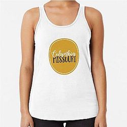 Columbia Missouri Racerback Tank Top