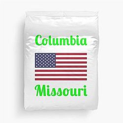 Columbia Missouri Stylish Duvet Cover