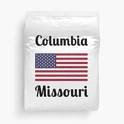 Columbia Missouri Stylish Duvet Cover