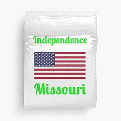 Independence Missouri - Stylish Print, Duvet Cover