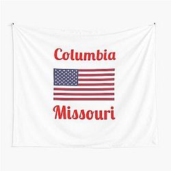 Columbia Missouri Stylish Prints Tapestry