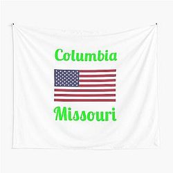 Columbia Missouri Stylish Prints Tapestry