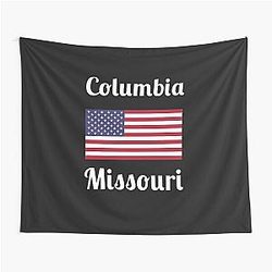 Columbia Missouri Stylish Prints Tapestry