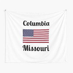 Columbia Missouri Stylish Prints Tapestry