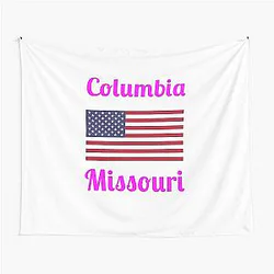 Columbia Missouri Stylish Prints Tapestry