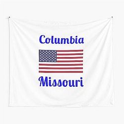 Columbia Missouri Stylish Tapestry