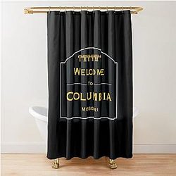 Welcome to Columbia, Missouri Shower Curtain