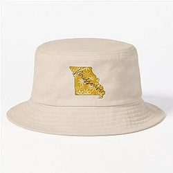 Golden Missouri Bucket Hat