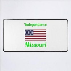 Independence Missouri - Stylish Print Desk Mat