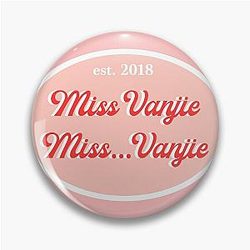 Miss Vanjie Sticker Pin