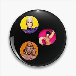 Yvie Oddly, Brooke Lynn Hytes and Miss Vanjie Pin