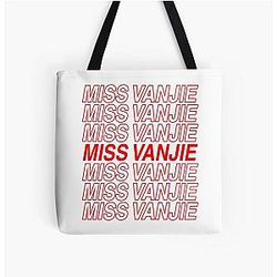 Miss Vanjie Shirt RuPaul's Drag Race TShirts All Over Print Tote Bag