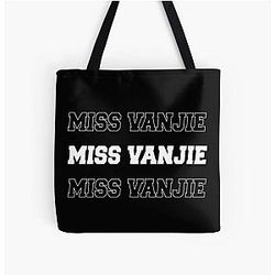 Miss Vanjie All Over Print Tote Bag