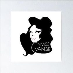 Miss Vanjie RPDR Poster