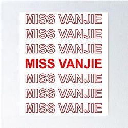 Miss Vanjie RuPaul's Drag Race Poster
