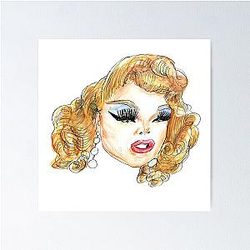 Miss Vanjie Watercolor