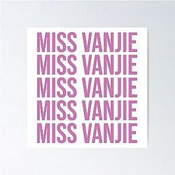 Miss Vanjie Repeating Square