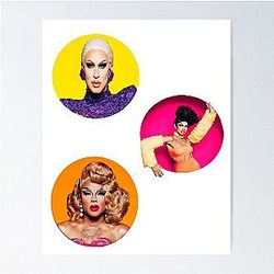 Yvie Oddly, Brooke Lynn Hytes Miss Vanjie Poster