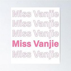 Miss Vanjie - RuPaul's Drag Race Poster
