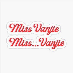 Vanessa Mateo Sticker: Miss Vanjie Sticker
