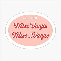 MISS VANJIE Sticker
