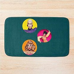 Yvie Oddly, Brooke Lynn Hytes, Miss Vanjie Bath Mat