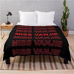 Miss Vanjie RuPaul's Drag Race Throw Blanket