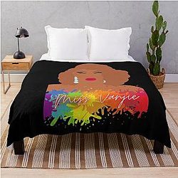 Miss Vanjie Drag Queen Throw Blanket