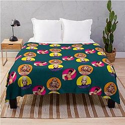Yvie Oddly, Brooke Lynn Hytes, Miss Vanjie Throw Blanket