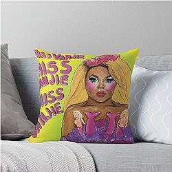 Miss Vanjie Throw Pillow