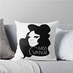 Miss Vanjie RPDR Throw Pillow