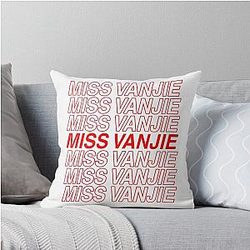 Miss Vanjie Throw Pillow, Vanjie Shirt, RuPaul's Drag Race Shirt