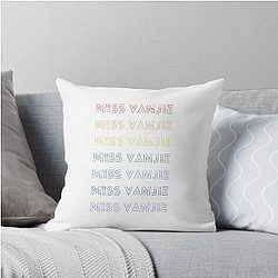 Miss Vanjie - RuPaul's Drag Race Throw Pillow